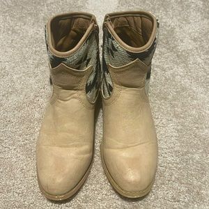 Ankle Cowboy Boots Size 7